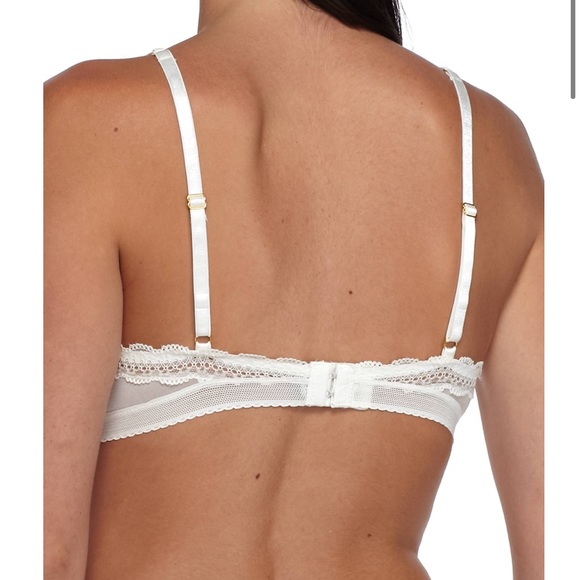 🍃🖤New Sam Edelman Antique White Lace BraLet - Picture 2 of 8